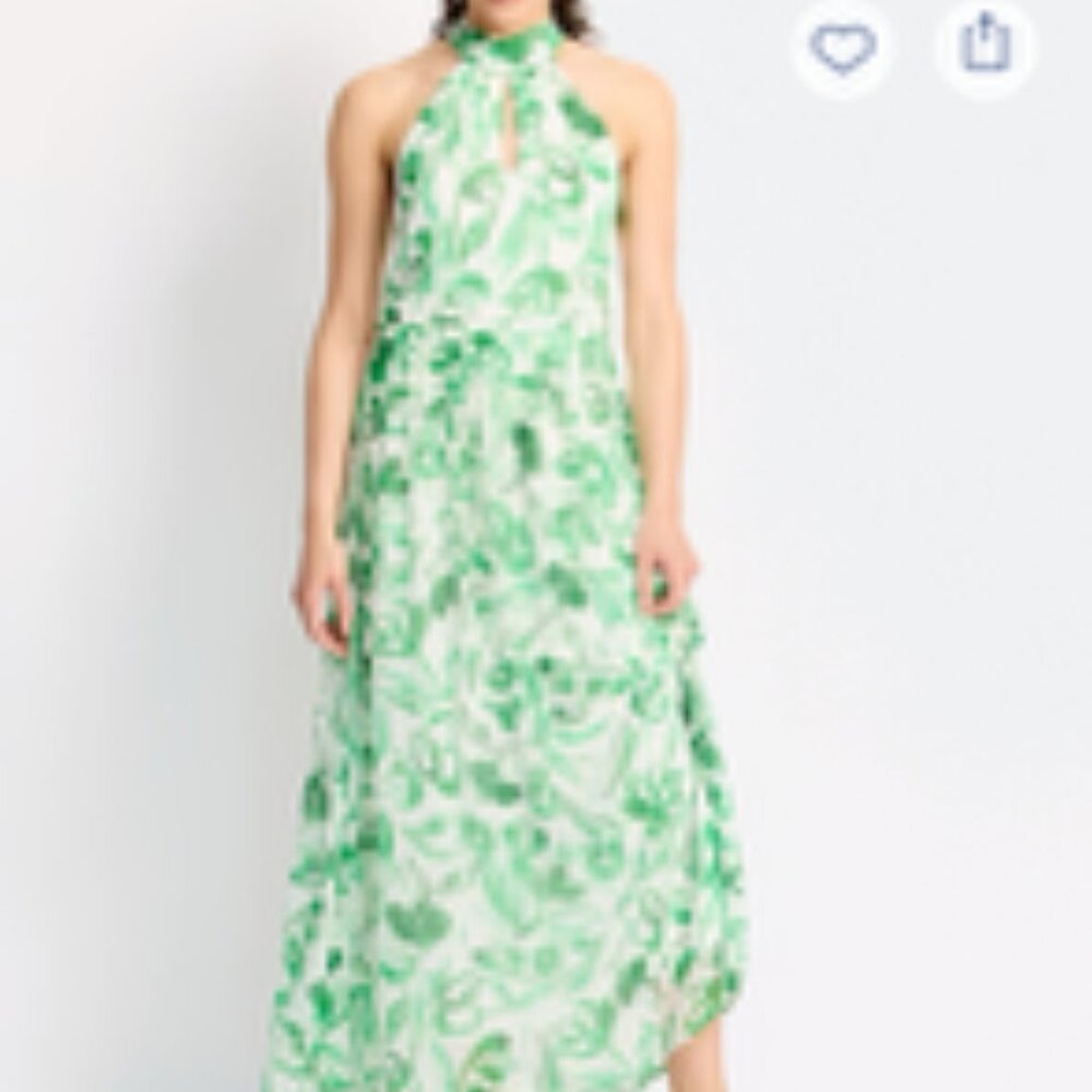 Maggie London Florrie Halter Neck Maxi Dress NWT - Size L
